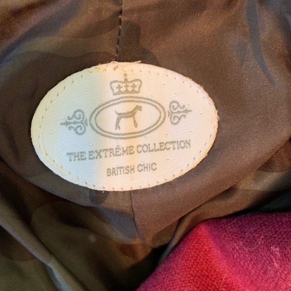 Unique red military style jacket - Picture 5 of 5